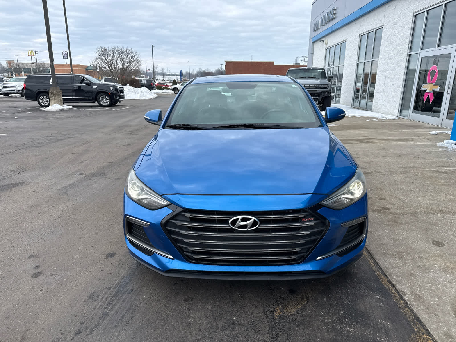 Used 2018 Hyundai Elantra Sport with VIN KMHD04LB8JU537369 for sale in Owensboro, KY