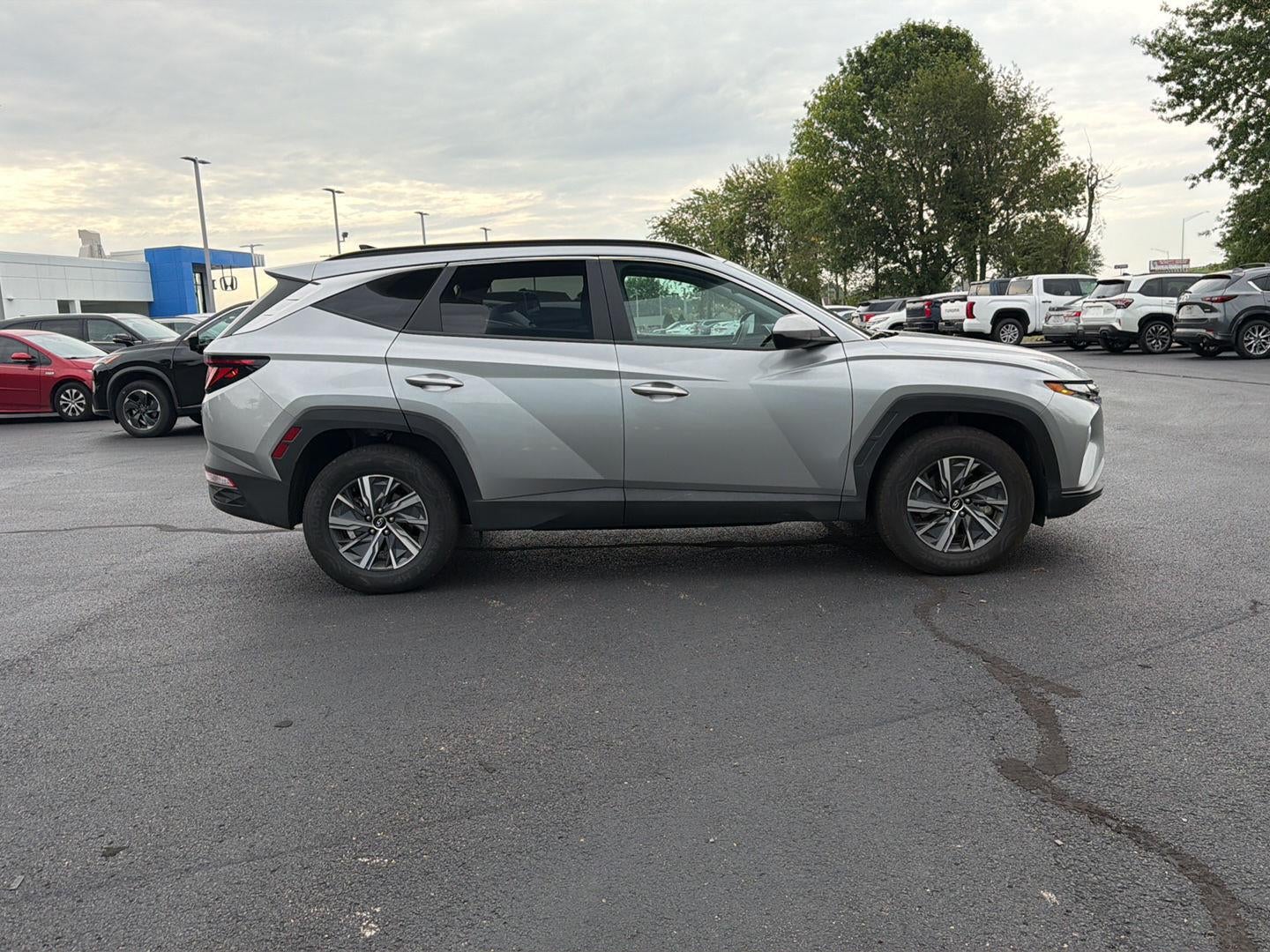 2024 Hyundai TUCSON HYBRID Blue