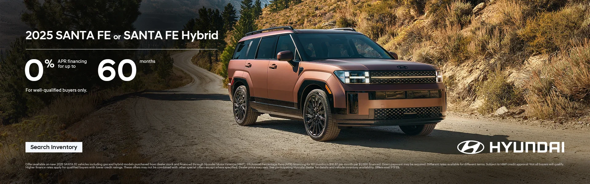 2025 Santa FE or Santa FE Hybrid