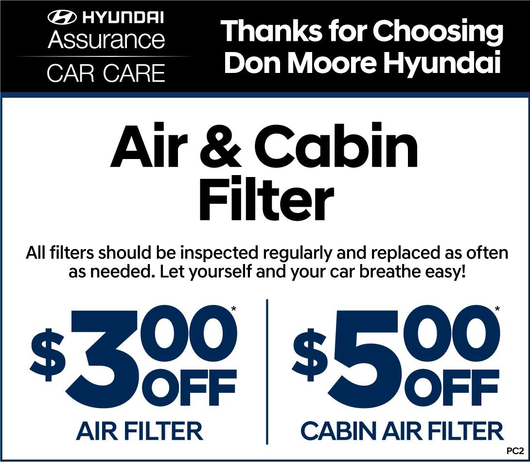 Air & Cabin Filter