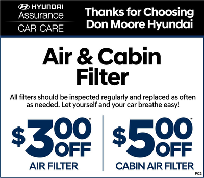 Air & Cabin Filter